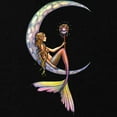 thumbnail image 3 of CafePress - Mermaid Moon Fantasy Art T Shirt - Dark T-Shirt Kids XS-XL, 3 of 4
