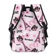 thumbnail image 4 of Honeii Eiffel Tower and Butterflies Print Backpack for Both Men and Women, Basic Bookbag for College, Work, or Travel,Rucksack Computer Bag-One Size, 4 of 5