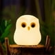 thumbnail image 3 of Night Light, RGB Changing Owls Night Light, Cute Silicone Owls Nightlight for Gifts, Kawaii Bedside Lamp for Sleep Aid, 3 of 5