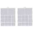 thumbnail image 2 of 2Pcs Nail Art Tools Storage Tray Multiple Grids Organizer Box Salon Storage Box for Girls and Women, 2 of 8