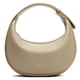 thumbnail image 1 of Bolso de hombro BOSTANTEN Crescent de piel vegana caqui Small, 1 of 8