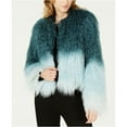 thumbnail image 2 of Bar Iii Womens Crinkle Faux Fur Jacket, 2 of 2