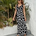 thumbnail image 3 of Leopard Print Pattern Art Sleeveless Dress Women's Summer Suit Dresses for Women 2025 Luxury Party Dress, 3 of 7