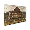 thumbnail image 2 of Trademark Fine Art 'House With Shingle Roof' Canvas Art by Egon Schiele, 2 of 3