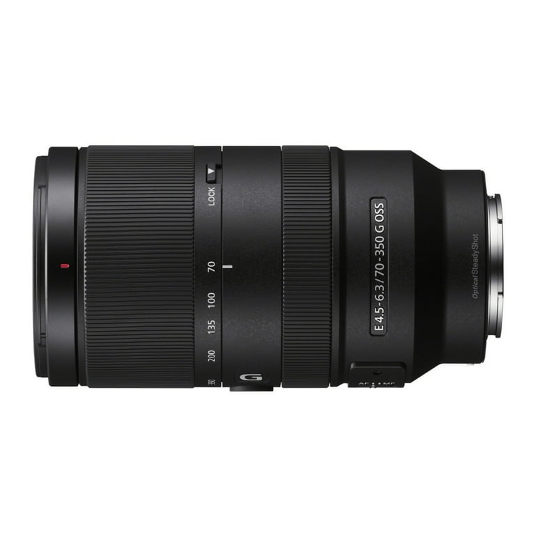 Sony E 70-350mm F4.5-6.3 G OSS Lens with Software Suite and
