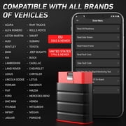 Bluetooth OBD2 Scanner: Full-System Car Code Reader Diagnostic Tool, Compatible with iOS & Android, Engine Light Fault Code Reader & Scan Tool for Vehicles Since 1996 - THINKDRIVER
