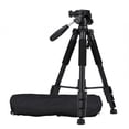 thumbnail image 4 of Q111 Portable Tripod with Quick-Release Plate and Carrying Case, Black, 4 of 7
