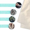 thumbnail image 7 of EMF Protection Fabric Antique White EMI RF & RFID Shielding Copper Fabric Faraday Cage Protection DIY Enclosure Wireless Shield (39.37x54.33inch), 7 of 7