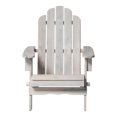 thumbnail image 4 of Chaise Adirondack en bois de patio - Délavage blanc, 4 of 5