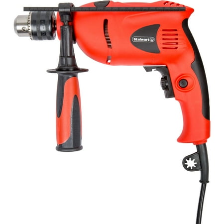 Stalwart 120-Volt 5.0-Amp Variable Speed 1/2-Inch Hammer Drill, (Best Rated Hammer Drill)