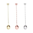 thumbnail image 4 of Eco-Friendly Bar Accessories Mixing Stainless Steel Cocktail Spoons Teadrop Spoon Bartender Tools Kitchen Supplies GOLD, 4 of 8