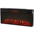 thumbnail image 5 of Bowery Hill Contemporary Electric Fireplace Entertainment Center In Antique Gray, 5 of 19
