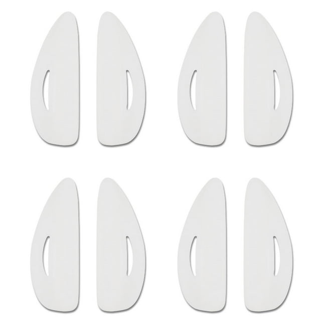 8pcs Silicone Durable 4 Tailles Faux Boucleur de Cils Lifting Faux Cils Pad