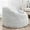Gradual Grey White Bean Bag Cover, variant on Bean Bag Chairs Cover No Filler Soft Washable Plush Fiber Adult Beanbag Chair Fuzzy Fur Cover Without Filling Snow Coffee Bean Bag Cover