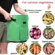 thumbnail image 4 of VANUODA - Paquete de 3 bolsas de cultivo de patatas, cajas de jardín, camas de bolsas de cultivo de plantas de jardín, contenedores de cultivo de tomate, zanahoria y verduras con asa de ventana con orificio inferior abatible para promover el crecimiento de raíces (7 galones) Ormromra WMZL-311-2, 4 of 6
