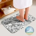 thumbnail image 4 of Beach Seashell Starfish Bathroom Mats Set 3-piece Bath Mats , Floor Rug Decorations for Kitchen Bathroom Bedroom, 4 of 7