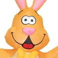 thumbnail image 6 of Northlight Inflatable LED Lighted Easter Bunny with Egg Outdoor Decoration - 4', 6 of 7