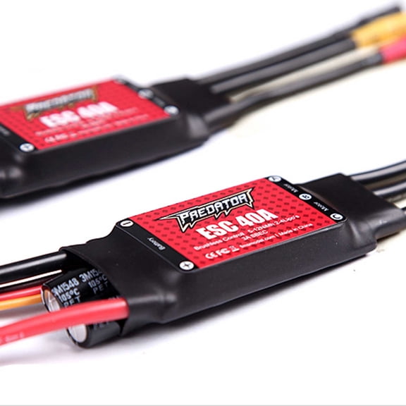 FMS 40A ESC Predator ESC w/200mm cable XT60 conn- FMMPRESC001 Replacement Airplane Parts