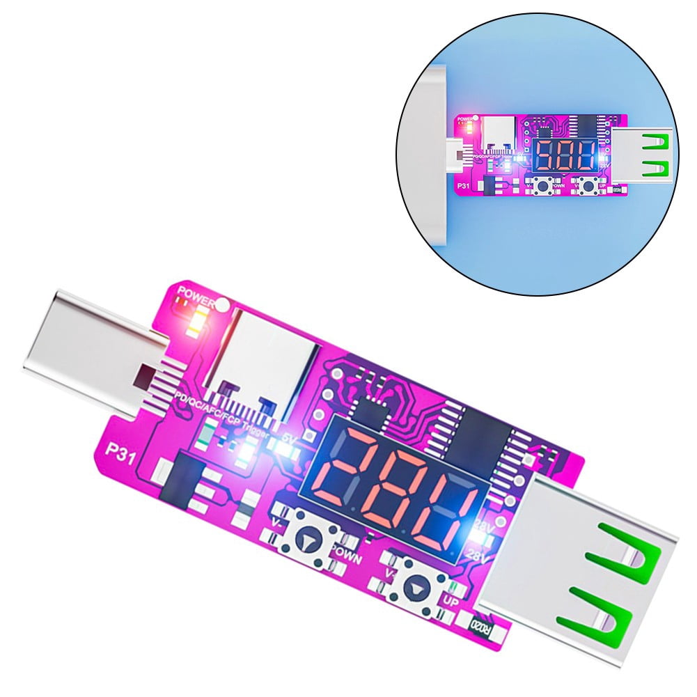 yaaqii Fast charging trigger Automatic voltmeter ammeter
