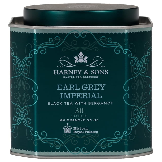 Harney & Sons HRP Té Earl Grey Imperial 30 Sachets en Lata