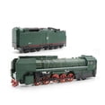 thumbnail image 4 of Biplut 2Pcs 1/87 Retro Steam Train Locomotive Carriage Pull Back Music LED Kids Toy, 4 of 13