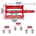 thumbnail image 4 of Woodworking Joinery Hole Drill Guide Self Centering Punching Tool, 4 of 5
