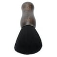Broken Hair Sweep Cleaning Brush Hair Salon Portable Wooden Handle Neck