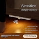 thumbnail image 4 of LED Human Body Induction Lamp USB Charging Wireless Magnetic Night Light Dimmable For Bedroom Closet, Warm White Light, 4 of 5