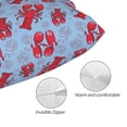 thumbnail image 3 of Balery Cartoon Lobsters 2 Funda de Cojín Estampada, Regalos para Mujeres, Regalos de Amor para Ella, Regalos para Novia o Esposa, Funda de Almohada-20"x30", 3 of 6