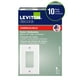 thumbnail image 2 of Wallplate Leviton 1-Gang 1-Decora Midway de nailon blanco, paquete de 10, 2 of 4