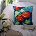 thumbnail image 3 of Carolines Treasures MW1148PW1414 Vegetables - Tomatoes on the vine Canvas Fabric Decorative Pillow  14Hx14W multicolor, 3 of 4