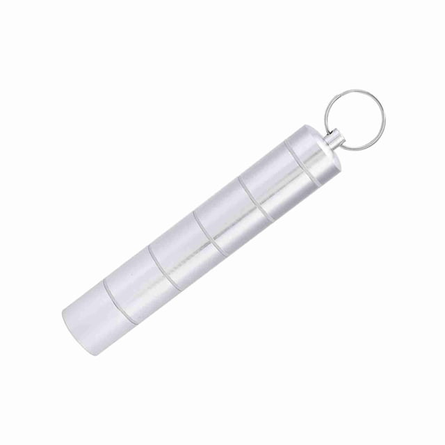 Mini Pastillero Portátil Inmode Con Llavero, Aleación de Aluminio, Múltiples Compartimentos para Medicina