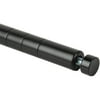 Honey Can Do 30" Black Pole with Leg Levelers, 2-Pack