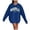 Blue, variant on Tennessee Adult Unisex Crewneck Sweatshirt Sweatshirt Women Jogging Sweatshirt Junior Sweatsuits Cute Sweatshirt for Women