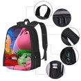 thumbnail image 2 of Yiaed inside out 2 Pattern Carry on Backpack,16.5x12.5x5.5 Personal Item Bag Carry On Backpack Water Resistant Lightweight Daypack, 2 of 6