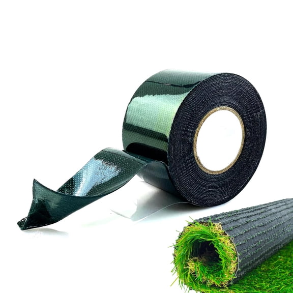 33'ft x 6"in Double Sided Artificial Turf Seam Tape, Self Adhesive Artificial Grass Seaming Tape, Fake Grass Tape, Connecting Garden Pet Rug, Turf Mat (33' FT x 6" IN, Double Sided Adhesive)