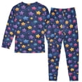 thumbnail image 3 of Boys Pajamas Girls Pajama Cute Stars Cute Comfortable Cotton Two-piece Pajama Set, 3 of 7