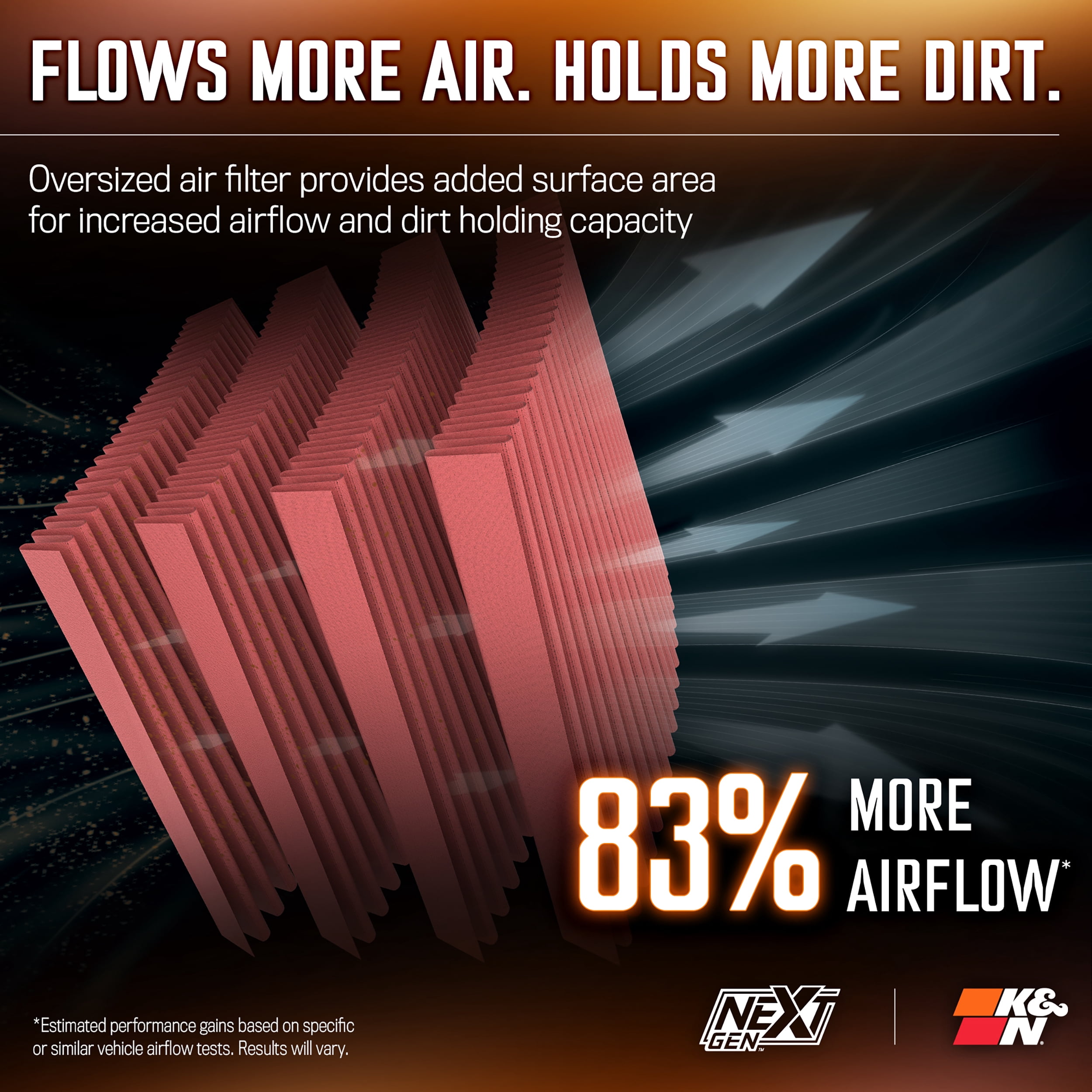 K&N Performance NextGen Cold Air Intake System: Easy Installation, Engineered to Maximize Airflow, Boost Horsepower & Torque, 50-3103