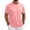 07#Pink, variant on Men's Short Sleeve T-Shirt Crew Neck Casual Tops Solid Color Basic Plain Summer Loose Fit Shirts Army Green 3XL