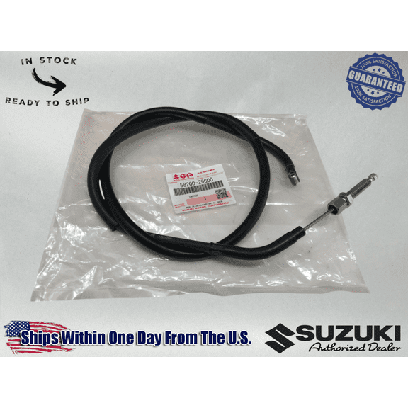 Suzuki Genuine OEM GSXR GSX-R 600 750 CLUTCH CABLE ASSEMBLY 58200-29G00
