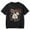 Black D, variant on Men's Black Short Sleeve Crew Neck T-Shirt, Chase Dreams Write Your Story Feather Mountain Graphic Tee, Casual Summer Outdoor Top