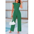 thumbnail image 3 of Enterizo PRETTYGARDEN Verde con Mangas con Volantes Talle M, 3 of 6