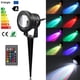 thumbnail image 1 of Luz Led Rgb De 10W Para Césped, Reflector De Jardín Con Control Remoto Con Punta Para Patio, Lámpara De Foco Impermeable De 12V Ca Monstrate HA018510-00, 1 of 6