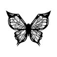 thumbnail image 2 of Butterfly Eyeliner Stencil, Reusable Flexible Eyeliner Applicators Shaper Tool, Eye Makeup Stencil, Winged Eyeliner Stamp, One Swipe Eyeliner Butterfl, 2 of 5