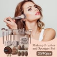 thumbnail image 4 of Juego completo de 40 herramientas de belleza, gran combinación, para lavado facial y maquillaje, 4 of 7