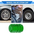 thumbnail image 3 of 8 Pcs Tire Valve Stem Caps, 10x17MM Car Wheel Valve Cap Universal for Car Bike Motorcycle Anti Crash Aluminum Alloy Green Tyre Valve Stem Cover Valve Dust Cap Tire Valve Cap, 3 of 7