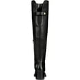 thumbnail image 3 of INC International Concepts Women's Karmenn Leather Tall Over the Knee Boots Black Size 7 M, 3 of 4