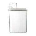 thumbnail image 4 of Contenedor de almacenamiento de alimentos para perros y gatos, caja de almacenamiento de alimentos con tapa, caja de arroz transparente, suministros Blanco Yinane Contenedor de almacenamiento, 4 of 8