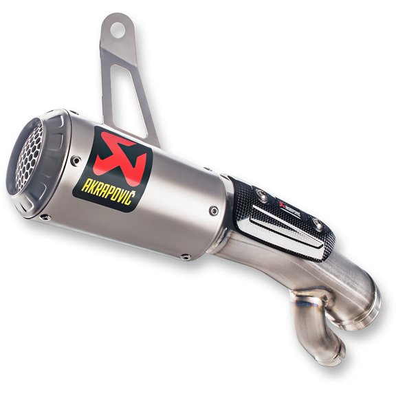 Akrapovic Titanium Round Slip-On Muffler (S-B10SO8-CUBT)