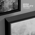 thumbnail image 4 of wall26 Framed Canvas Print Wall Art Set Black &amp; White Paint Splatter Display Abstract Shapes Illustrations Modern Art Minimalist Dramatic Grey Dark for Living Room, Bedroom, Office - 16"x24&, 4 of 5